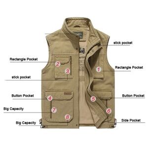 Vintage 2001 Style 6775 Timberland Weathergear Trek Travel Jacket/Vest XXL